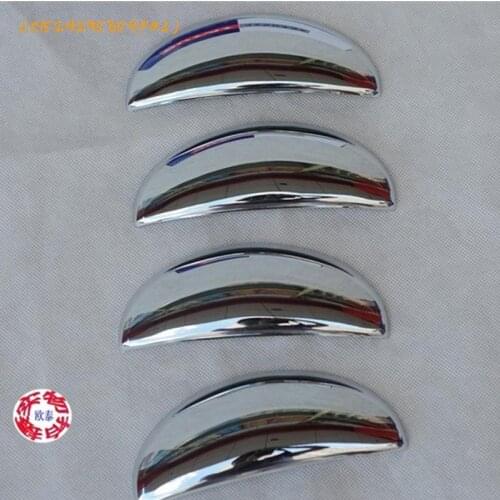 ABS Chrome Door Handle Basin Cover Protective Covering Cover For Citroen C2 Peugeot 206 207 Peugeot