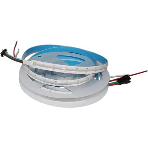 Dream Color Addressable LED Strip High Density Flexible COB RGB LED Strip with Addressable IC WS2812B 332leds/m DC5V