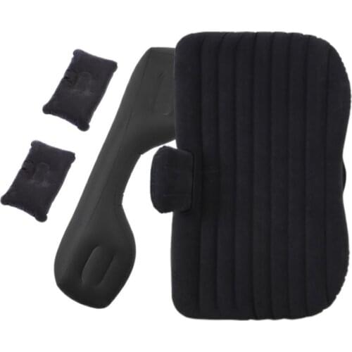 Interior accessories folding car inflatable bed PVC flocking car inflatable mattress SUV travel inflatable bed