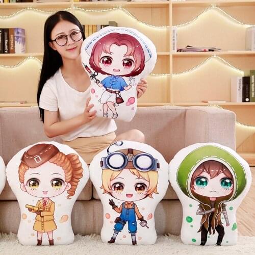 Anime Identity V Mercenary Naib Subedar Jack Manga Pillow Stuffed Plush Toy Home Decoration Cushion Pillow