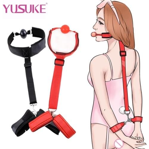 Sex Toys For Women Couples Erotico Bdsm Kit Bondage Gag Restraint Slave Handcuffs Ankle Cuffs Chastity Adults 18 Games Sexy Shop