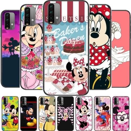 Pink Dress Minnie Mouse Phone Case For XiaoMi Redmi 11 lite 9C 8A 7A Pro 10T 5G Cover Mi 10 Ultra Poco M3 X3 NFC 8 SE cover