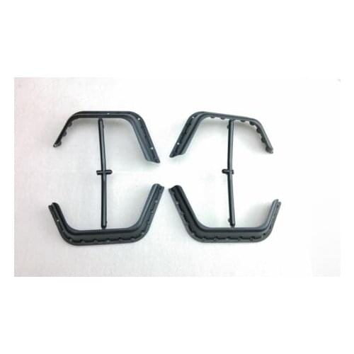 D110 Wagon RC Rock Crawler Car Model 1/10 Scale Plastic Upgraded Wheel Trims DIY TH01589-SMT2