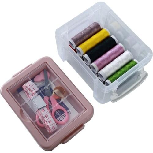 DIY Sewing Box Multi-function Travel Sewing Kit Stitch Needle Thread Storage Bag Box Tailor Accessories Sewing Set