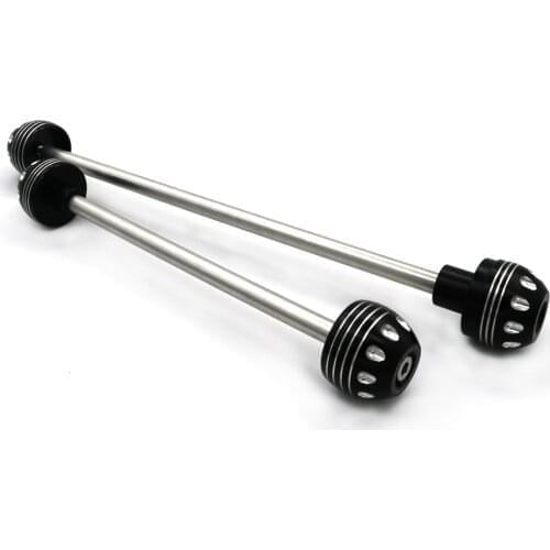 For SUZUKI GSXR 600 750 2004-2017 GSXR600 GSXR750 Front Rear Axle Fork Crash Sliders Motorcycle Accessories Wheel Protector