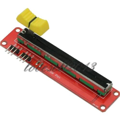 Electronic Block 10K Sliding Slider Potentiometer Module For Arduino For MCU For ARM For Other Single Chip Micro Wholesale