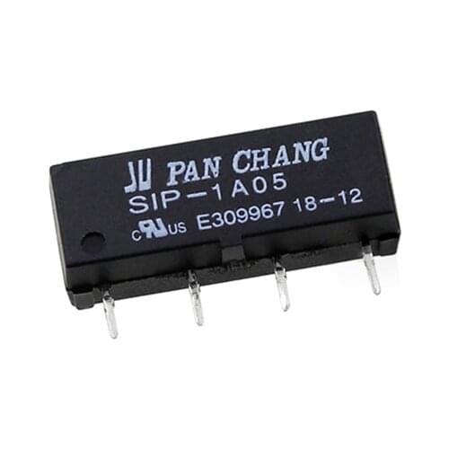 HOT NEW 5V relay SIP-1A05 SIP 1A05 SIP1A05 Reed pipe relay 5VDC DC5V 5V The micro 4PIN