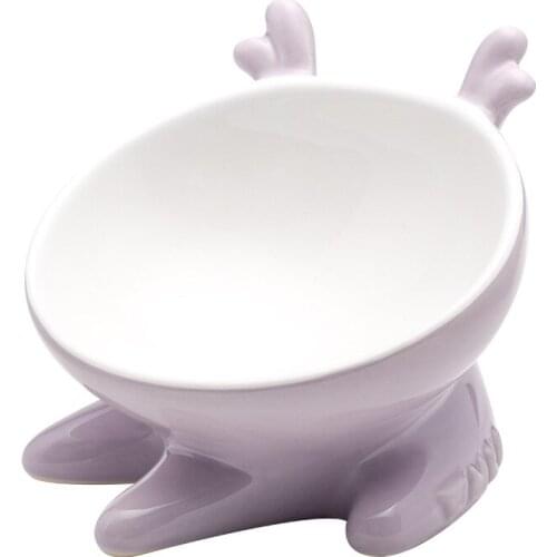 Ceramic Cat Bowl, Safe Ceramic, Easy To Clean Pet Tableware