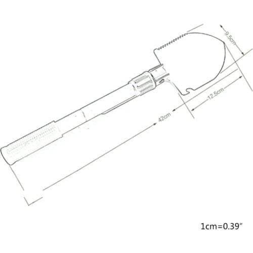 Multi-Purpose Military Folding Shovel Camping Hiking Survival Tools New