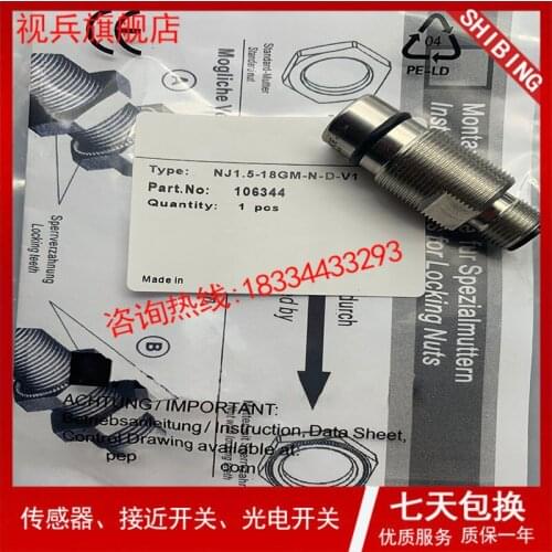 NJ1.5-18GM-N-D-V1 100% new and original