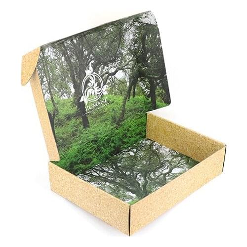 Custom gold logo printing wholesale price shipping paper packaging corrugated carton box