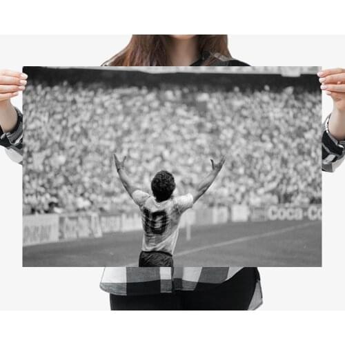 Silk Poster Home Decoration Legend Diego Armando Maradona Football Super Star Great (16) Wall Art Christmas Gift