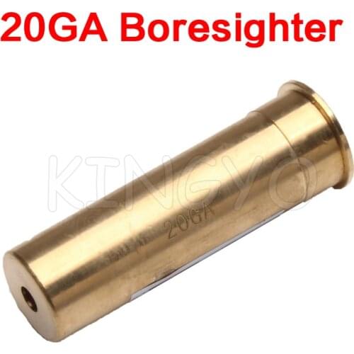 Tactical Red Laser Bore Sighter Sighting Sight 20GA 20 Gauge Boresight Cartridge