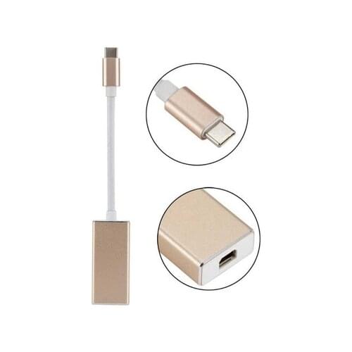 USB 3.1 Type C to Mini DP 4K x 2K 10Gbps Mini Displayport Cable USB-C Display Port Video Transmission Adapter for Macbook