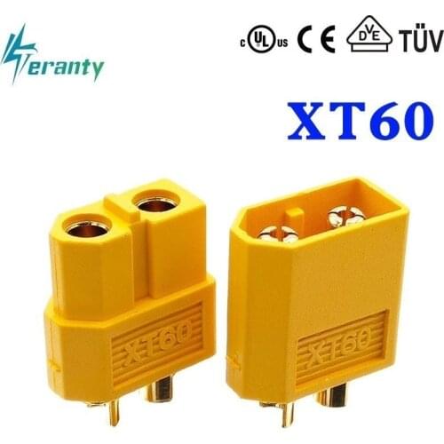 2pcs/sets XT30 XT60 XT90 Plug Male Female Bullet Connectors Plugs For RC Lipo Battery T Plug For Aircraft accessories parts