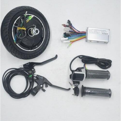 36V 48V 350W electric scooter motor with controller/twist throttle DIY kit for 8inch wheel scooter motor