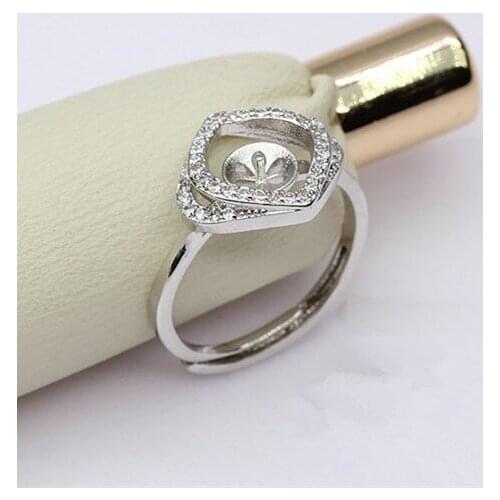 New Arrival Free Size Hot Ring Mountings Base Findings Component Jewelry Settings Parts for Pearls Beads Stones