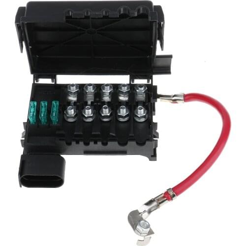 Battery Terminal Fuse Box Holder Distribution Block for VW Jetta Golf MK4