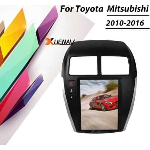 Tesla Style Big Screen For Mitsubishi ASX 2010 - 2016 Car Radio Player Android Video GPS Multimedia Navigation Carplay