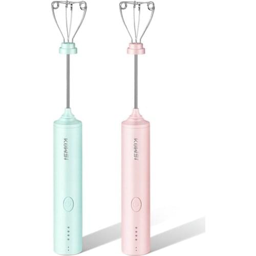 Household Cordless Electric Food Mixer 4 Speeds Adjustable Dough Handheld Blender Eggs Beater Multifunctional Mixer