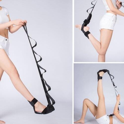 Yoga Ligament Flexibility Stretching Leg Stretcher Strap for Ballet Cheer Dance Gymnastics Trainer Flexibility Leg Stretch Belt