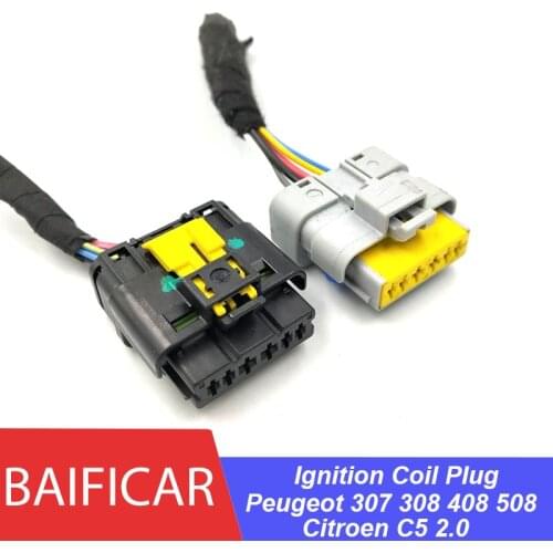Baificar Brand New Ignition Coil Plug For Peugeot 307 308 408 508 Citroen C-Quatre C5 2.0