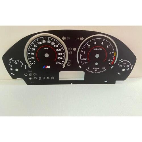 Instrument Overlay Retrofit For BMW F30 F31 F34 F32 F33 F36 320i 328i 335i 428i 435i (2012-2018) With Small Display Gauge Faces