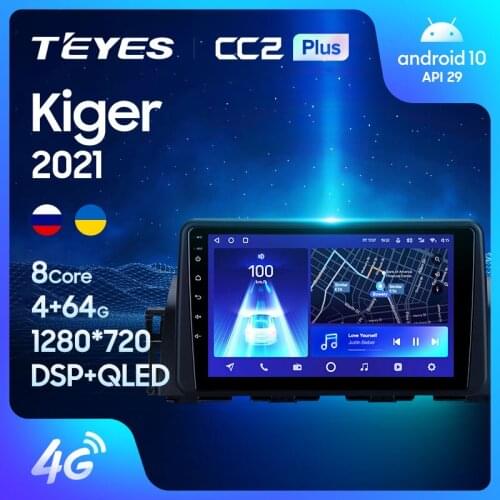 TEYES CC2L CC2 Plus For Renault Kiger 2021 Car Radio Multimedia Video Player Navigation GPS Android No 2din 2 Din DVD