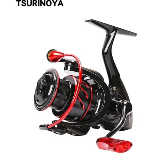 TSURINOYA Light Game Spinning Fishing Reel WHIRLWING 800 4kg Drag Power Saltwater Ajing Trout Long Casting Fishing Wheel