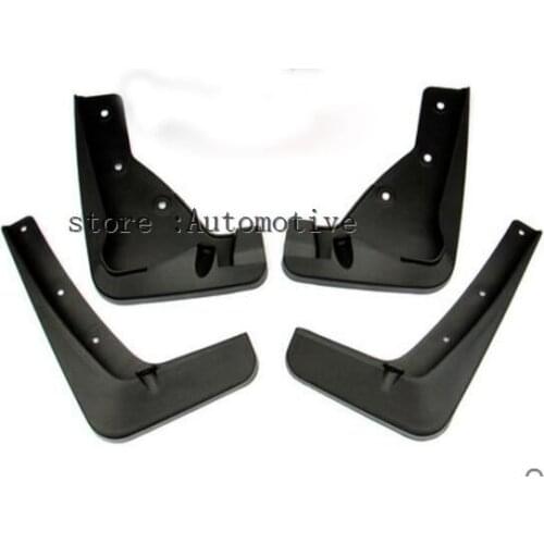 4pcs/kit for Mitsubishi ASX dedicated plastic Mud Flaps Splash Guard Mudguards 2013 14