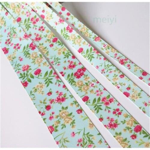 5 Meter 1-3.8cm Grosgrain Colorful Flower Lace Edge Trim Ribbon Fabric for Sewing Craft Halloween Christmas Gift Home Decoration