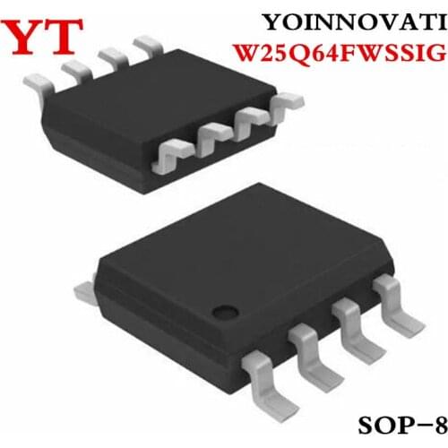 W25Q64FWSSIG W25Q64FWSIG 25Q64FWSIG 25Q64 64M-BIT FLASH 8M X 8 SPI BUS SERIAL EEPROM