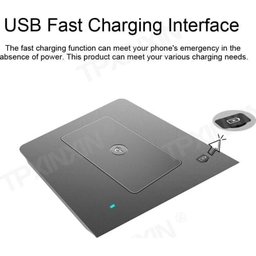 Car Wireless Charger for Volkswagen Bora 2019 Intelligent Infrared Fast Sensitive Charging Phone Holder