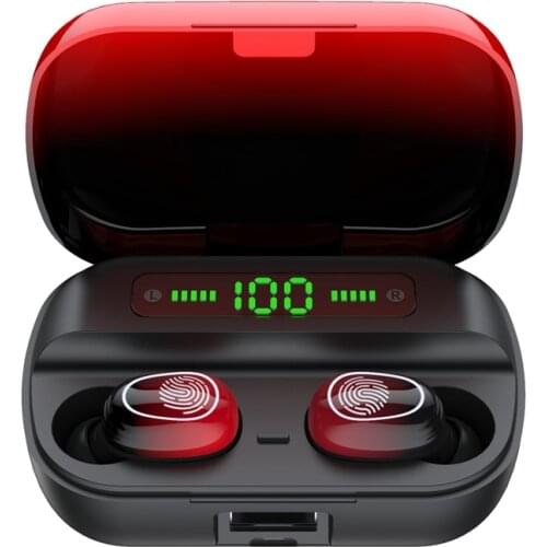 Wireless Bluetooth Headset Power HBQ Pro Sports Hanging Ear TWS Intelligent Noise Reduction Headset for Home Movement