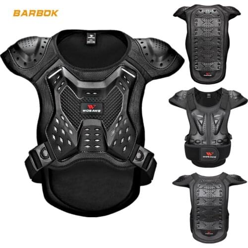 WOSAWE Motocross Jackets Men Full Body Motorcycle Armor Protective Gear Motocross Racing Moto Motorbike Chest Knee Protector