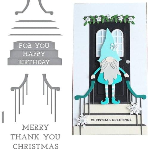 CH 2021 New Arrival Presell Open-House-Sentiment Metal Cutting Dies For Scrapbooking DIY Cards Stencil Paper Craft Handmade