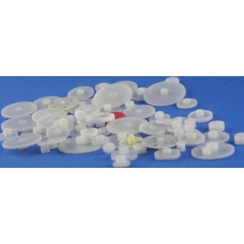 Gear diy toy parts include 69 different kind of gear