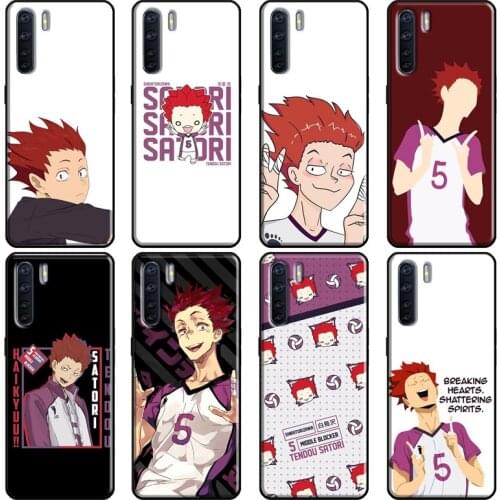 Haikyuu!! Satori Tendou Funny Soft For OPPO A52 A72 A83 A91 A5 A9 A53 A31 2020 F5 F7 Reno 4 Pro 2Z A5S A1K A15 Case