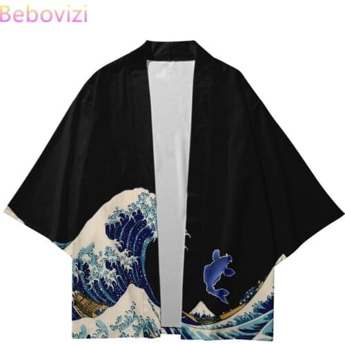 Japanese Streetwear Cardigan Women Men Harajuku Haori Plus Size 6XL 5xl Chinese Style Cosplay Kimono Top Yukata Asia Clothes