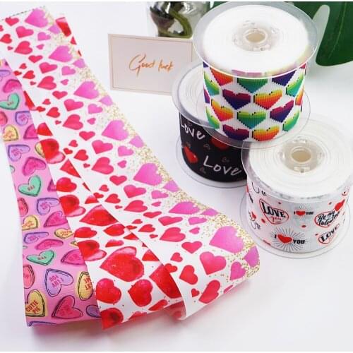 DIY Handmade Materials grosgrain ribbon 50 yard per size printed ribbon 47524