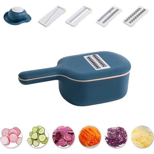 Multi-function Mandoline Slicer Cutter With Strainer Grater Shredders For Potato Carrot Cucumber Kitchen Fruit Vegetable Tools
