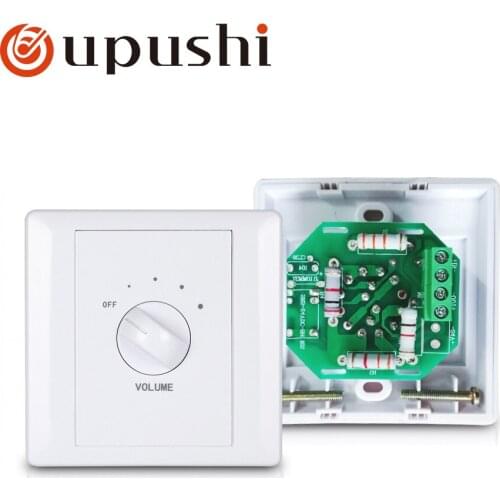 Oupushi Volume controller high quality 110V ABS background music system for public address system
