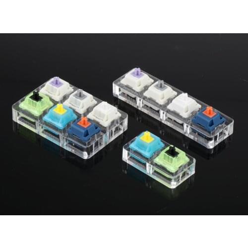 Translucent Keycaps Mechanical Keyboard Switch Tester Kit Sampler Switches Shaft Testing Tool