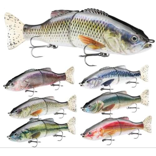 2 Segment Swimbait Glide Bait Lifelike Multi Jointed Big Game Lure 17cm 87g Pike Muskie Walleye Bass Fish Lure Sea Fishing