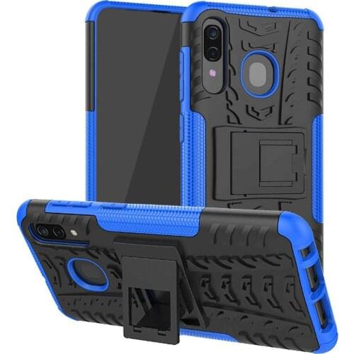 Rugged Armor Case for Samsung Galaxy A30 Dual Layer Shockproof Hard Silicone Case Cover for Samsung Galaxy A30 A 30 2019