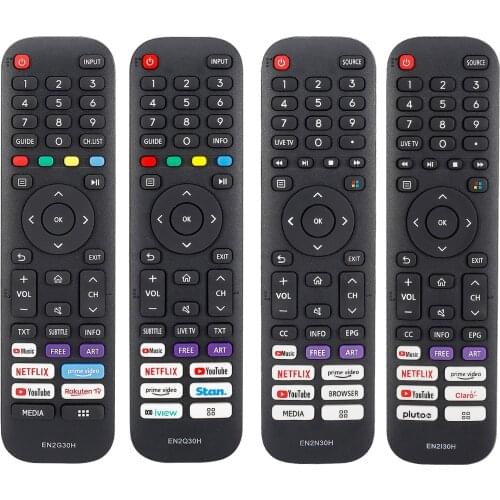 Remote Control for Hisense 4K UHD LED Smart TV EN2N30H EN2Q30H EN2I30H EN2G30H 55A7300F 55A7500F EN2A30 EN2J30H Controller