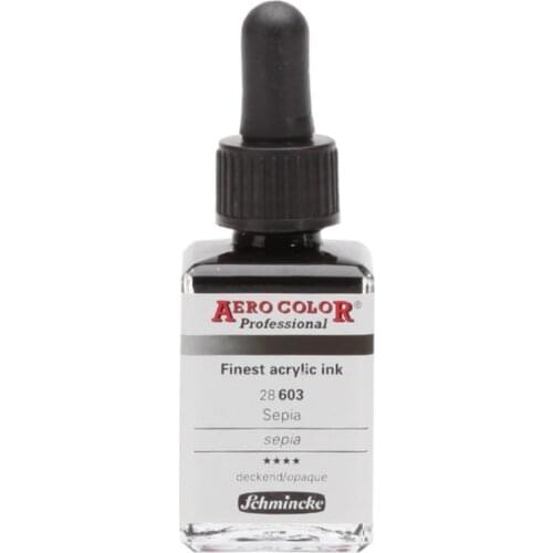 Schmincke Aero Color Acrylic Ink 28 ml 603 Sepia