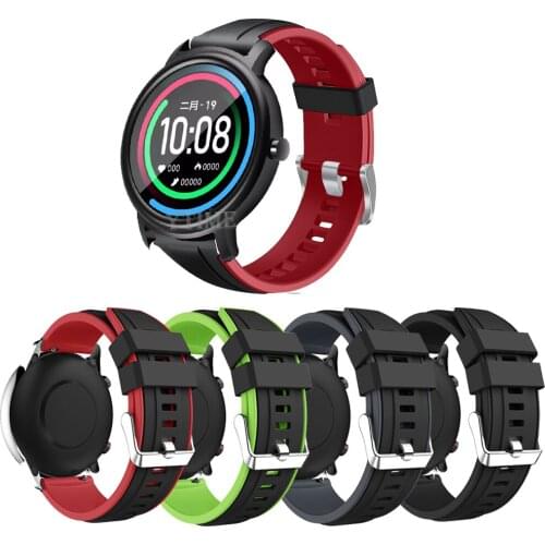 Fashion Silicone Replacement Watch Band Wrist Strap For Xiaomi Mibro air Watch Fitness Bracelet Woman Man Smart Watch Wristband