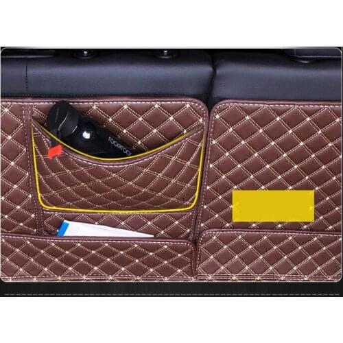 Fiber leather car trunk mat for chery tiggo 3 2013 2014 2015 2016 2017 2018 dr5 car accessories