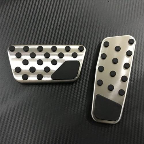 TTCR-II Stainless Steel Car Accessory Gas Brake Foot Rest Pedal For Chrysler Grand Voyager Automotive Modified Plate Pad Sticker